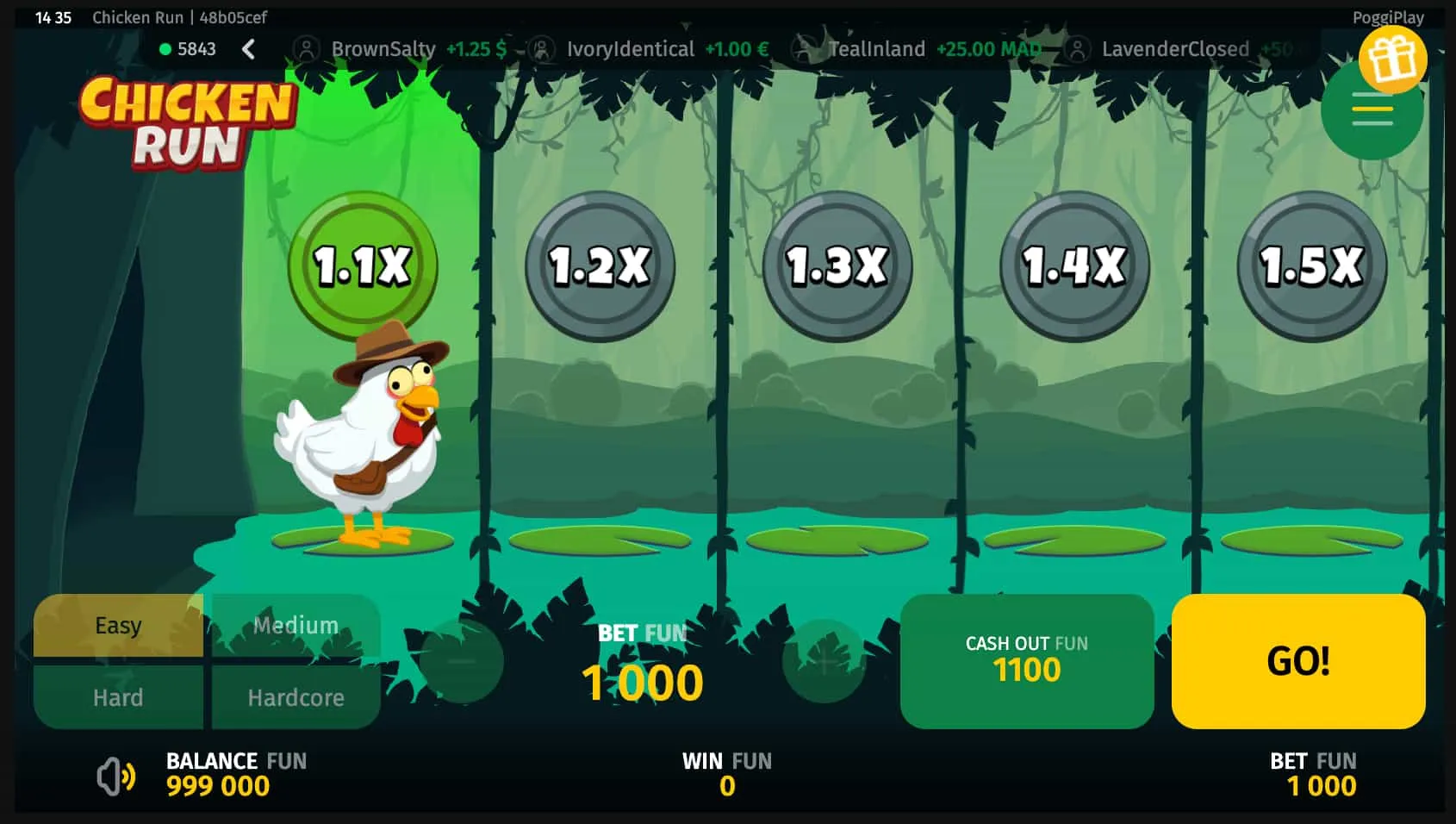 Chicken Run im Überblick – das Crash-Game von PoggiPlay